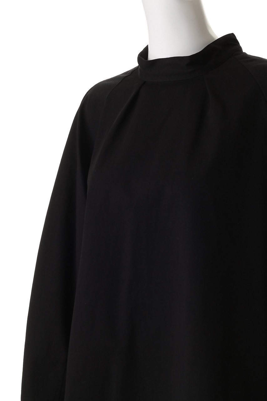 【プレインピープル/PLAIN PEOPLE】の綿麻高密度ツイルタック入りフレアブラウス 人気、トレンドファッション・服の通販 founy(ファニー) 　ファッション　Fashion　レディースファッション　Fashion for Women　トップス・カットソー　Cut & Sew Tops　シャツ・ブラウス・オフィスカジュアル　Elegant Blouses & Button-Ups　シンプル　Simple, Minimal　ジャケット　Jacket, Outerwear　スタンド　Stand Collar, Upright Stand　スリット　Slit, Slit Detail　スリーブ　Sleeve, Long Sleeve / Short Sleeve　フレア　Flare, Flared　リネン　Linen, Linen Fabric　ロング　Long, Long-Length　再入荷　Restock / Back in Stock　other-5|ID: prp329100004676037 ipo3291000000035298589