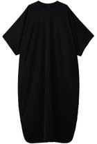 【プレインピープル/PLAIN PEOPLE】のトリアセドライジャージ半袖ワンピース ブラック|ID: prp329100004676039 ipo3291000000035677406