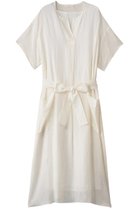 【プレインピープル/PLAIN PEOPLE】のナチュラルリネンガーゼ半袖ワンピース オフホワイト|ID: prp329100004676041 ipo3291000000033787749