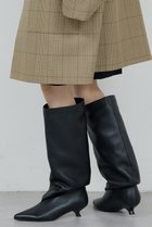 【ガリャルダガランテ/GALLARDAGALANTE】の【2.718】ドレープロングブーツ ブラック|ID: prp329100004676043 ipo3291000000036065585