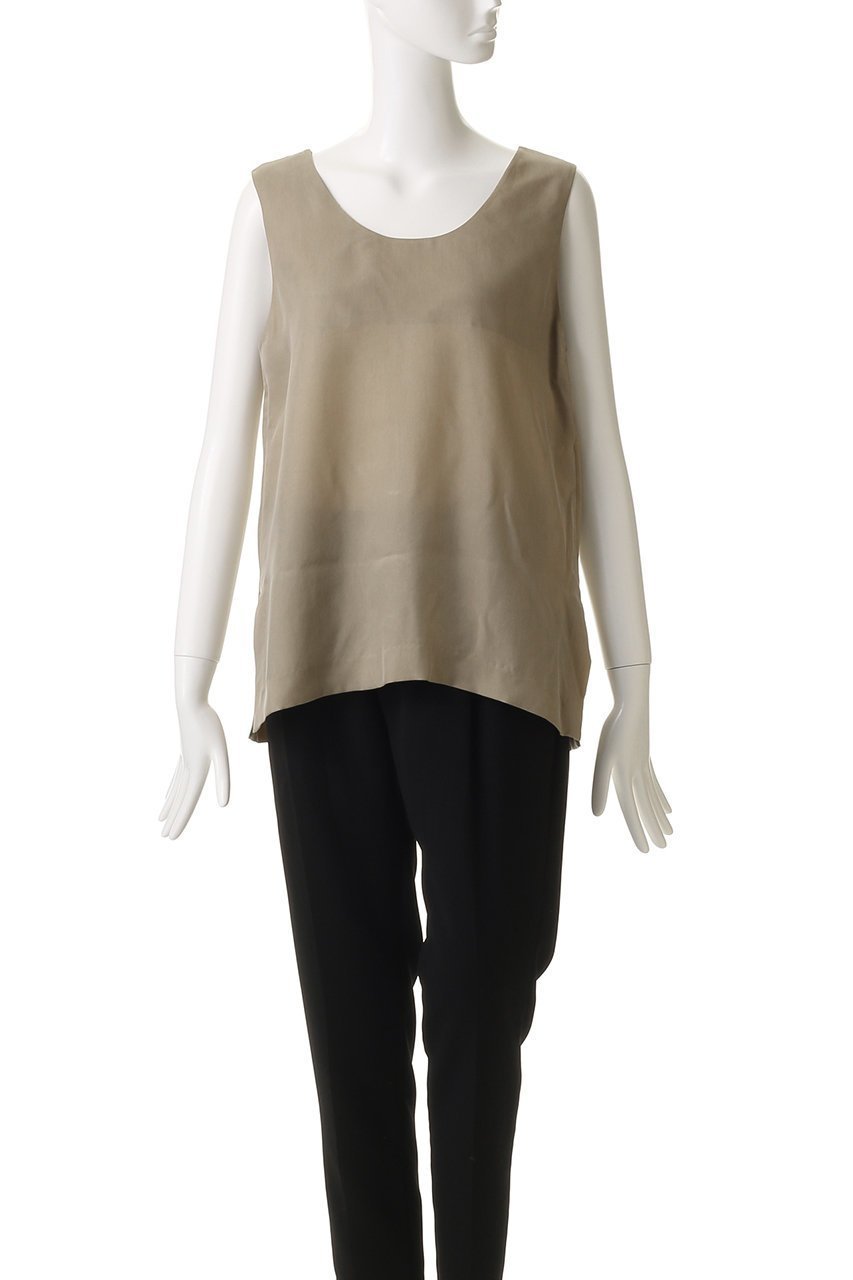 【プルミエ アロンディスモン/1er Arrondissement】のキュプラフィブリルタンクトップ 人気、トレンドファッション・服の通販 founy(ファニー) 　ファッション　Fashion　レディースファッション　Fashion for Women　トップス・カットソー　Cut & Sew Tops　キャミソール&ノースリーブ　Camisoles & Sleeveless Tops　シャツ・ブラウス・オフィスカジュアル　Elegant Blouses & Button-Ups　おすすめ　Recommended / Our Picks　とろみ　Fluid, Flowy Fabric　インナー　Innerwear　キュプラ　Cupro, Eco Fabric　シンプル　Simple, Minimal　セットアップ　Set-Up, Coordinated Outfit　タンク　Tank Top, Sleeveless Top　ノースリーブ　Sleeveless, No-Sleeve　人気　Popular, Best Seller　other-2|ID: prp329100004676045 ipo3291000000035475614