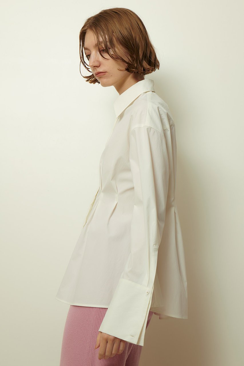 【アルアバイル/allureville】のフレアカフスタックブラウス 人気、トレンドファッション・服の通販 founy(ファニー) 　ファッション　Fashion　レディースファッション　Fashion for Women　トップス・カットソー　Cut & Sew Tops　シャツ・ブラウス・オフィスカジュアル　Elegant Blouses & Button-Ups　エレガント 上品　Elegant　カフス　Cuff Design　クラシック　Classic, Timeless Style　スリーブ　Sleeve, Long Sleeve / Short Sleeve　タイプライター　Typewriter Fabric, Crisp Cotton　ダブル　Double, Double-Breasted　デニム　Denim, Jeans Material　ドレス　Dress, One-Piece　ロング　Long, Long-Length　新作・新入荷　New Arrivals / New In　other-3|ID: prp329100004676047 ipo3291000000033787798