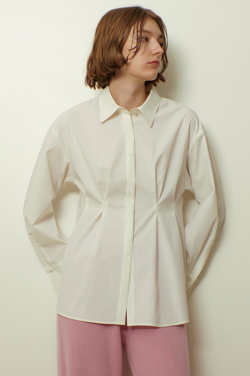 【アルアバイル/allureville】のフレアカフスタックブラウス 人気、トレンドファッション・服の通販 founy(ファニー) 　ファッション　Fashion　レディースファッション　Fashion for Women　トップス・カットソー　Cut & Sew Tops　シャツ・ブラウス・オフィスカジュアル　Elegant Blouses & Button-Ups　エレガント 上品　Elegant　カフス　Cuff Design　クラシック　Classic, Timeless Style　スリーブ　Sleeve, Long Sleeve / Short Sleeve　タイプライター　Typewriter Fabric, Crisp Cotton　ダブル　Double, Double-Breasted　デニム　Denim, Jeans Material　ドレス　Dress, One-Piece　ロング　Long, Long-Length　新作・新入荷　New Arrivals / New In　other-4|ID: prp329100004676047 ipo3291000000033787799