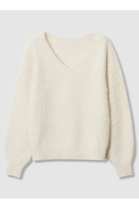 【アルアバイル/allureville】 カシミヤブレンドファー加工Vプルオーバー人気、トレンドファッション・服の通販 founy(ファニー) ファッション Fashion レディースファッション Fashion for Women トップス・カットソー Cut & Sew Tops ニット Knit Tops & Sweaters カジュアルプルオーバー・ニットトップス Pullovers & Knit Tops / Casual Pullovers おすすめ Recommended / Our Picks フォックス Fox, Fox Fur プリーツ Pleats, Pleated ボトム Bottoms, Lower Wear リュクス Luxury, Elegant, High-End, Chic 冬 Winter / This Winter 新作・新入荷 New Arrivals / New In |ID:prp329100004676048