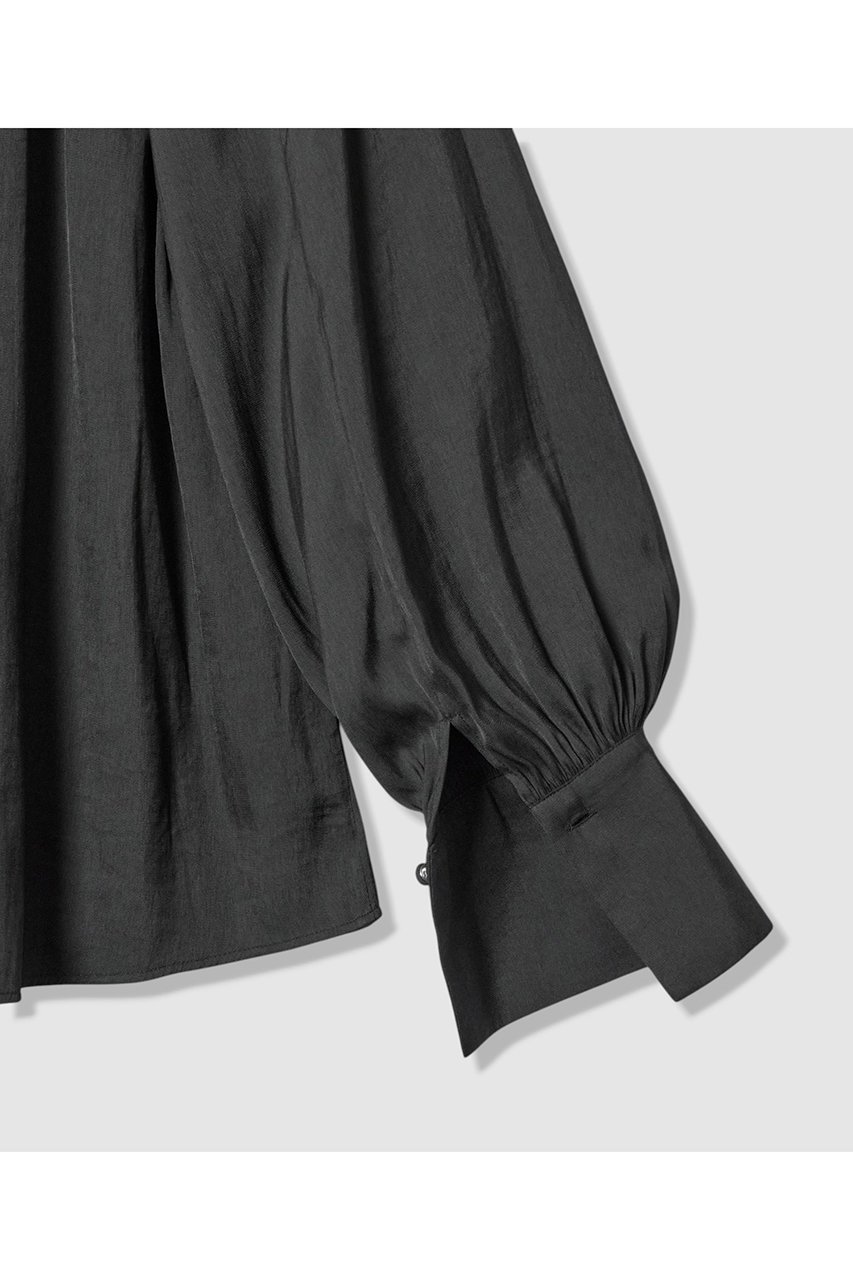 【アルアバイル/allureville】のフリルスリーブブラウス 人気、トレンドファッション・服の通販 founy(ファニー) 　ファッション　Fashion　レディースファッション　Fashion for Women　トップス・カットソー　Cut & Sew Tops　シャツ・ブラウス・オフィスカジュアル　Elegant Blouses & Button-Ups　なめらか　Smooth, Silky Texture　スリーブ　Sleeve, Long Sleeve / Short Sleeve　デニム　Denim, Jeans Material　フェミニン　Feminine, Girly　フリル　Frill, Ruffle　ロング　Long, Long-Length　エレガント 上品　Elegant　新作・新入荷　New Arrivals / New In　長袖　Long Sleeve, Full Sleeve　other-5|ID: prp329100004676049 ipo3291000000033787821