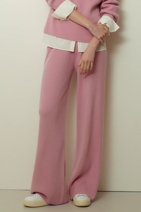 【アルアバイル/allureville】 ウールリブニットパンツ人気、トレンドファッション・服の通販 founy(ファニー) ファッション Fashion レディースファッション Fashion for Women パンツ Pants & Trousers ラグジュアリー Luxury, Elegant リラックス Relax, Relaxed Fit ワイド Wide, Wide Fit エレガント 上品 Elegant 定番 Standard, Basic Item 新作・新入荷 New Arrivals / New In |ID:prp329100004676050