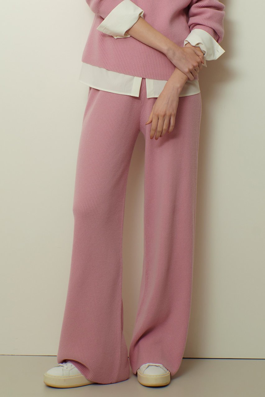 【アルアバイル/allureville】のウールリブニットパンツ 人気、トレンドファッション・服の通販 founy(ファニー) 　ファッション　Fashion　レディースファッション　Fashion for Women　パンツ　Pants & Trousers　ラグジュアリー　Luxury, Elegant　リラックス　Relax, Relaxed Fit　ワイド　Wide, Wide Fit　エレガント 上品　Elegant　定番　Standard, Basic Item　新作・新入荷　New Arrivals / New In　 other-1|ID: prp329100004676050 ipo3291000000033787824