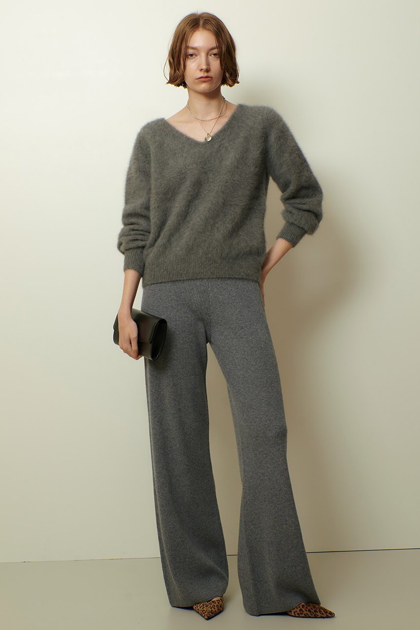 【アルアバイル/allureville】のウールリブニットパンツ 人気、トレンドファッション・服の通販 founy(ファニー) 　ファッション　Fashion　レディースファッション　Fashion for Women　パンツ　Pants & Trousers　ラグジュアリー　Luxury, Elegant　リラックス　Relax, Relaxed Fit　ワイド　Wide, Wide Fit　エレガント 上品　Elegant　定番　Standard, Basic Item　新作・新入荷　New Arrivals / New In　other-2|ID: prp329100004676050 ipo3291000000033787828