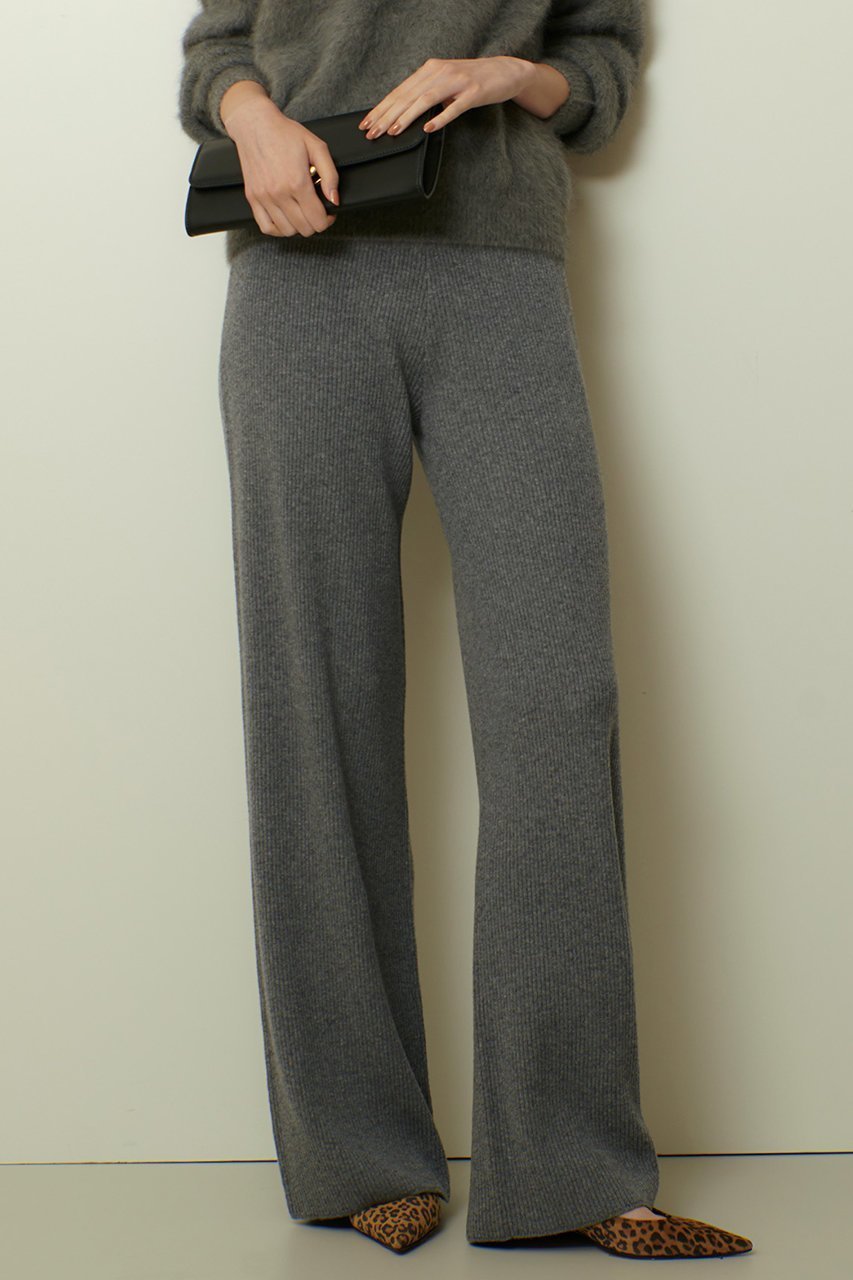 【アルアバイル/allureville】のウールリブニットパンツ 人気、トレンドファッション・服の通販 founy(ファニー) 　ファッション　Fashion　レディースファッション　Fashion for Women　パンツ　Pants & Trousers　ラグジュアリー　Luxury, Elegant　リラックス　Relax, Relaxed Fit　ワイド　Wide, Wide Fit　エレガント 上品　Elegant　定番　Standard, Basic Item　新作・新入荷　New Arrivals / New In　other-5|ID: prp329100004676050 ipo3291000000033787831