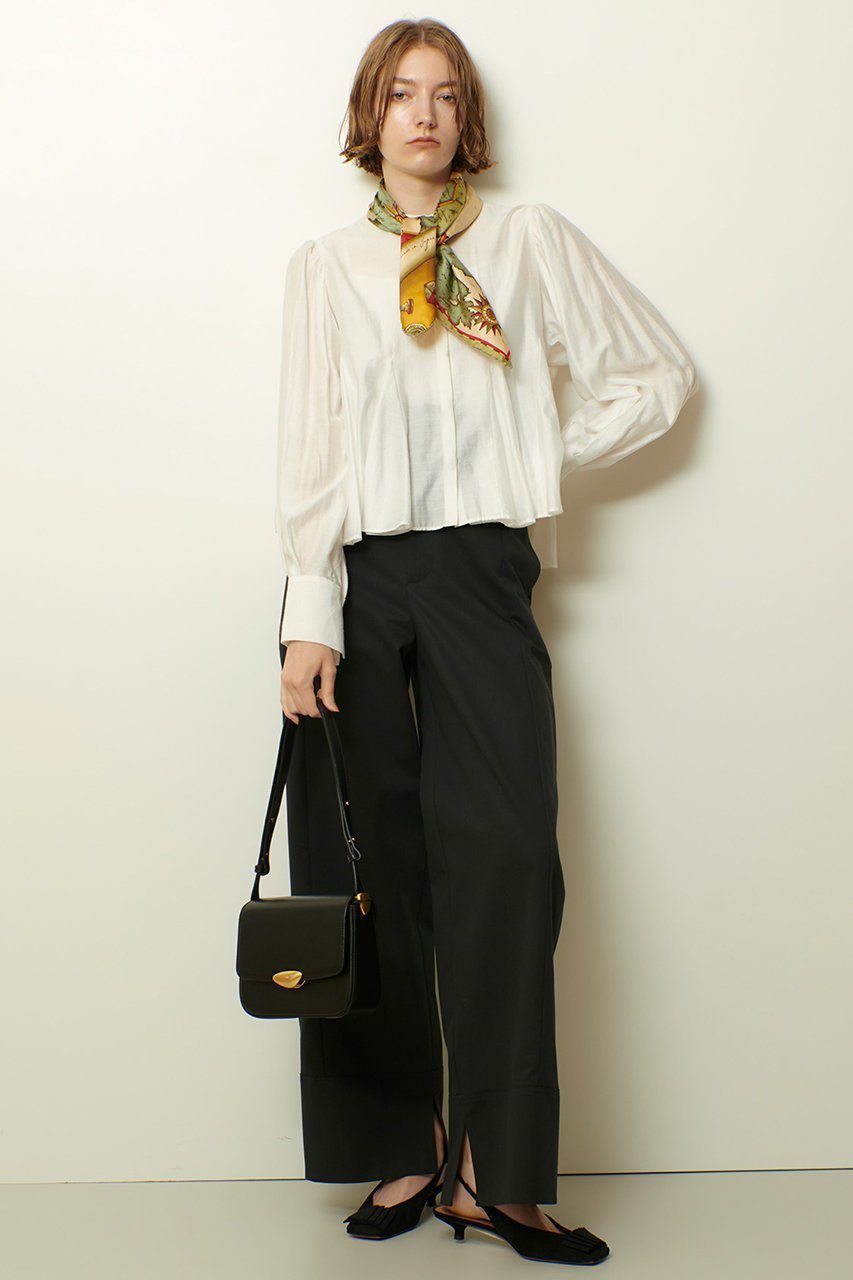【アルアバイル/allureville】のミリタリーツイルハイウエストパンツ 人気、トレンドファッション・服の通販 founy(ファニー) 　ファッション　Fashion　レディースファッション　Fashion for Women　パンツ　Pants & Trousers　ジャケット　Jacket, Outerwear　スリット　Slit, Slit Detail　ツイル　Twist, Twisted Detail　新作・新入荷　New Arrivals / New In　other-4|ID: prp329100004676051 ipo3291000000033787837