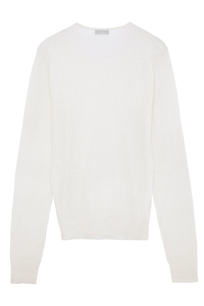 【イリスフォーセブン/IRIS 47】のカシミヤ シアーニットトップス 人気、トレンドファッション・服の通販 founy(ファニー) 　ファッション　Fashion　レディースファッション　Fashion for Women　トップス・カットソー　Cut & Sew Tops　ニット　Knit Tops & Sweaters　カジュアルプルオーバー・ニットトップス　Pullovers & Knit Tops / Casual Pullovers　おすすめ　Recommended / Our Picks　なめらか　Smooth, Silky Texture　シアー　Sheer, See-Through　スラックス　Slacks, Dress Pants　デニム　Denim, Jeans Material　ボトム　Bottoms, Lower Wear　エレガント 上品　Elegant　other-2|ID: prp329100004676054 ipo3291000000036021663