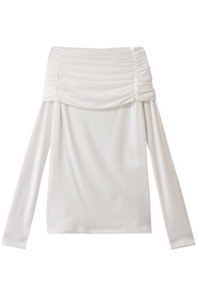 【デパリエ/DEPAREILLE】のリヨセルベアオフショルダートップ 人気、トレンドファッション・服の通販 founy(ファニー) ファッション Fashion レディースファッション Fashion for Women トップス・カットソー Cut & Sew Tops シャツ・ブラウス・オフィスカジュアル Elegant Blouses & Button-Ups ロングTシャツ・Tシャツ Longline T-Shirts & Tees カットソー・ベーシックTシャツ Cut-and-Sewn Tops / Stretch Tees & Basics なめらか Smooth, Silky Texture スリーブ Sleeve, Long Sleeve / Short Sleeve フィット Fit, Slim Fit フェミニン Feminine, Girly ロング Long, Long-Length 新作・新入荷 New Arrivals / New In |ID:prp329100004676062
