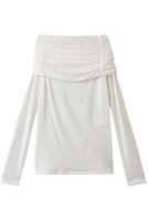 【デパリエ/DEPAREILLE】のリヨセルベアオフショルダートップ 人気、トレンドファッション・服の通販 founy(ファニー) ファッション Fashion レディースファッション Fashion for Women トップス・カットソー Cut & Sew Tops シャツ・ブラウス・オフィスカジュアル Elegant Blouses & Button-Ups ロングTシャツ・Tシャツ Longline T-Shirts & Tees カットソー・ベーシックTシャツ Cut-and-Sewn Tops / Stretch Tees & Basics なめらか Smooth, Silky Texture スリーブ Sleeve, Long Sleeve / Short Sleeve フィット Fit, Slim Fit フェミニン Feminine, Girly ロング Long, Long-Length 新作・新入荷 New Arrivals / New In |ID:prp329100004676062