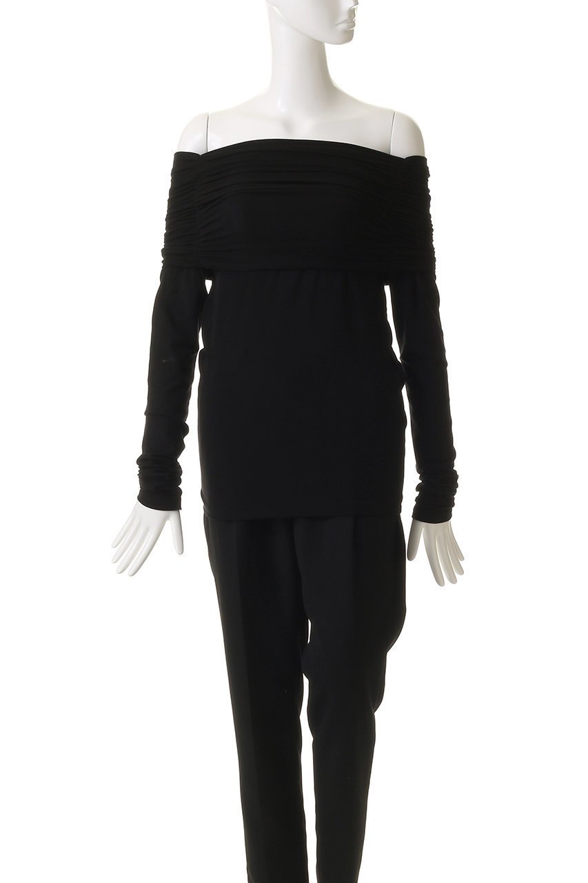 【デパリエ/DEPAREILLE】のリヨセルベアオフショルダートップ 人気、トレンドファッション・服の通販 founy(ファニー) 　ファッション　Fashion　レディースファッション　Fashion for Women　トップス・カットソー　Cut & Sew Tops　シャツ・ブラウス・オフィスカジュアル　Elegant Blouses & Button-Ups　ロングTシャツ・Tシャツ　Longline T-Shirts & Tees　カットソー・ベーシックTシャツ　Cut-and-Sewn Tops / Stretch Tees & Basics　なめらか　Smooth, Silky Texture　スリーブ　Sleeve, Long Sleeve / Short Sleeve　フィット　Fit, Slim Fit　フェミニン　Feminine, Girly　ロング　Long, Long-Length　新作・新入荷　New Arrivals / New In　other-2|ID: prp329100004676062 ipo3291000000033787911