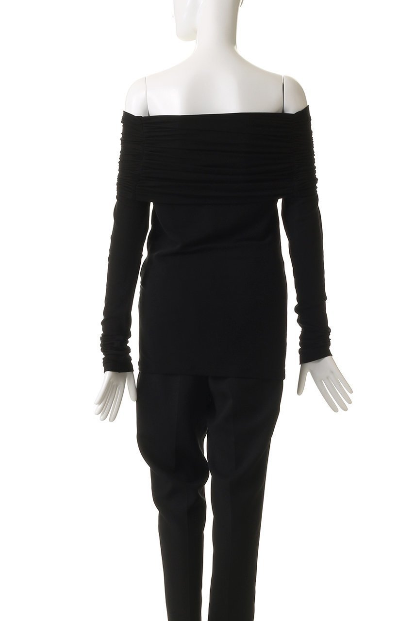 【デパリエ/DEPAREILLE】のリヨセルベアオフショルダートップ 人気、トレンドファッション・服の通販 founy(ファニー) 　ファッション　Fashion　レディースファッション　Fashion for Women　トップス・カットソー　Cut & Sew Tops　シャツ・ブラウス・オフィスカジュアル　Elegant Blouses & Button-Ups　ロングTシャツ・Tシャツ　Longline T-Shirts & Tees　カットソー・ベーシックTシャツ　Cut-and-Sewn Tops / Stretch Tees & Basics　なめらか　Smooth, Silky Texture　スリーブ　Sleeve, Long Sleeve / Short Sleeve　フィット　Fit, Slim Fit　フェミニン　Feminine, Girly　ロング　Long, Long-Length　新作・新入荷　New Arrivals / New In　other-4|ID: prp329100004676062 ipo3291000000033787913