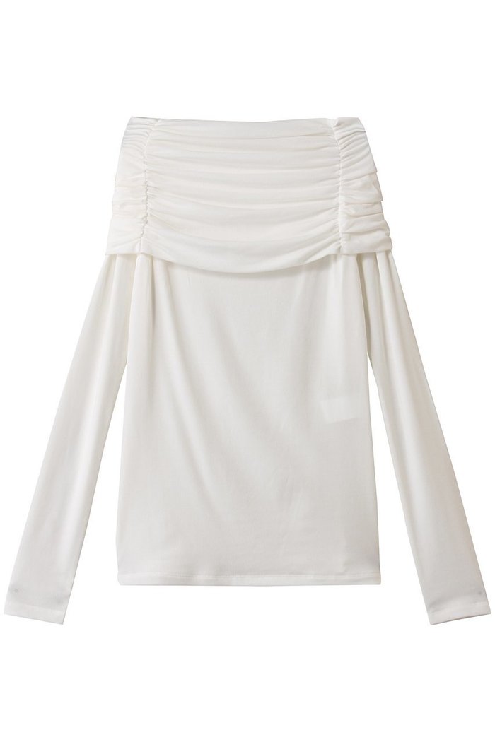 【デパリエ/DEPAREILLE】のリヨセルベアオフショルダートップ インテリア・キッズ・メンズ・レディースファッション・服の通販 founy(ファニー) https://founy.com/ ファッション Fashion レディースファッション Fashion for Women トップス・カットソー Cut & Sew Tops シャツ・ブラウス・オフィスカジュアル Elegant Blouses & Button-Ups ロングTシャツ・Tシャツ Longline T-Shirts & Tees カットソー・ベーシックTシャツ Cut-and-Sewn Tops / Stretch Tees & Basics なめらか Smooth, Silky Texture スリーブ Sleeve, Long Sleeve / Short Sleeve フィット Fit, Slim Fit フェミニン Feminine, Girly ロング Long, Long-Length |ID: prp329100004676062 ipo3291000000035380925