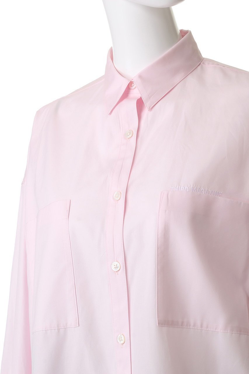 【サードマガジン/THIRD MAGAZINE】のオーバーサイズシャツ 人気、トレンドファッション・服の通販 founy(ファニー) 　ファッション　Fashion　レディースファッション　Fashion for Women　トップス・カットソー　Cut & Sew Tops　シャツ・ブラウス・オフィスカジュアル　Elegant Blouses & Button-Ups　シンプル　Simple, Minimal　スリーブ　Sleeve, Long Sleeve / Short Sleeve　フェミニン　Feminine, Girly　ベビー　Baby, Babywear　ベーシック　Basic, Essential　ポケット　Pocket, Pocket Detail　ロング　Long, Long-Length　other-5|ID: prp329100004676063 ipo3291000000035969832