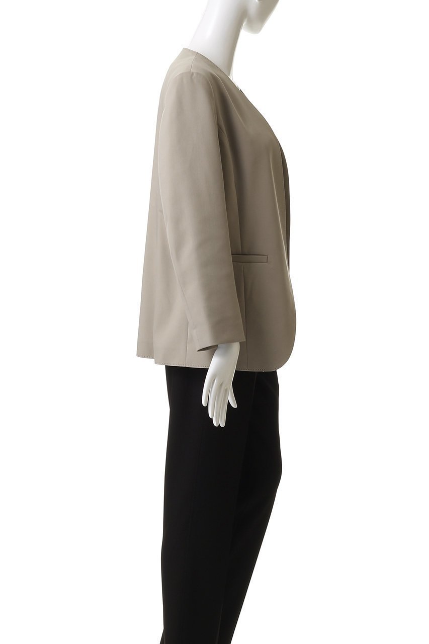 【エステータ/esteta】のライトダブルクロス ジャケット 人気、トレンドファッション・服の通販 founy(ファニー) 　ファッション　Fashion　レディースファッション　Fashion for Women　アウター　Coat / Outerwear Collection　レディースジャケット・軽アウター　Jackets　おすすめ　Recommended / Our Picks　シンプル　Simple, Minimal　ジャケット　Jacket, Outerwear　ドレープ　Drape, Draping Fabric　新作・新入荷　New Arrivals / New In　other-3|ID: prp329100004676065 ipo3291000000033787933