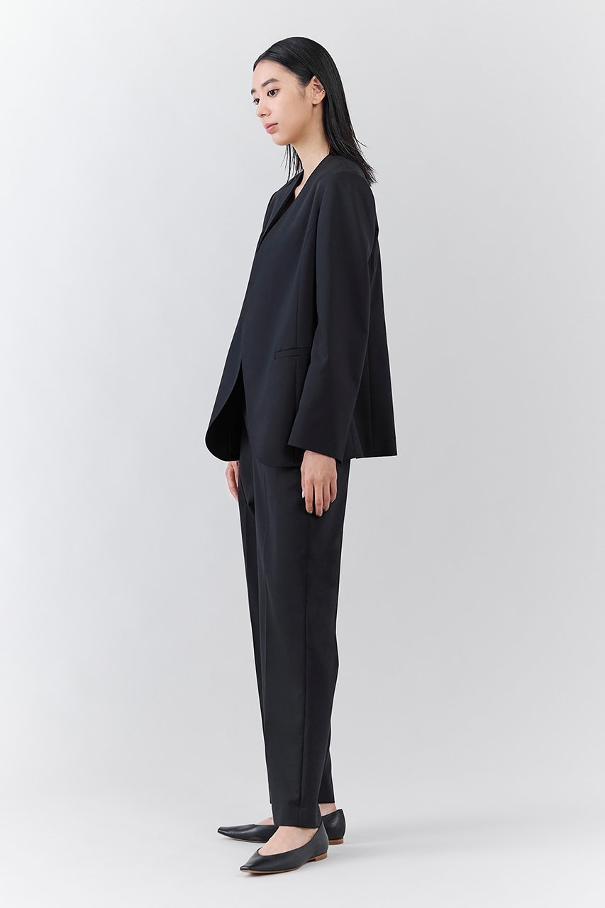 【エステータ/esteta】のライトダブルクロス ジャケット 人気、トレンドファッション・服の通販 founy(ファニー) 　ファッション　Fashion　レディースファッション　Fashion for Women　アウター　Coat / Outerwear Collection　レディースジャケット・軽アウター　Jackets　おすすめ　Recommended / Our Picks　シンプル　Simple, Minimal　ジャケット　Jacket, Outerwear　ドレープ　Drape, Draping Fabric　other-7|ID: prp329100004676065 ipo3291000000034154564