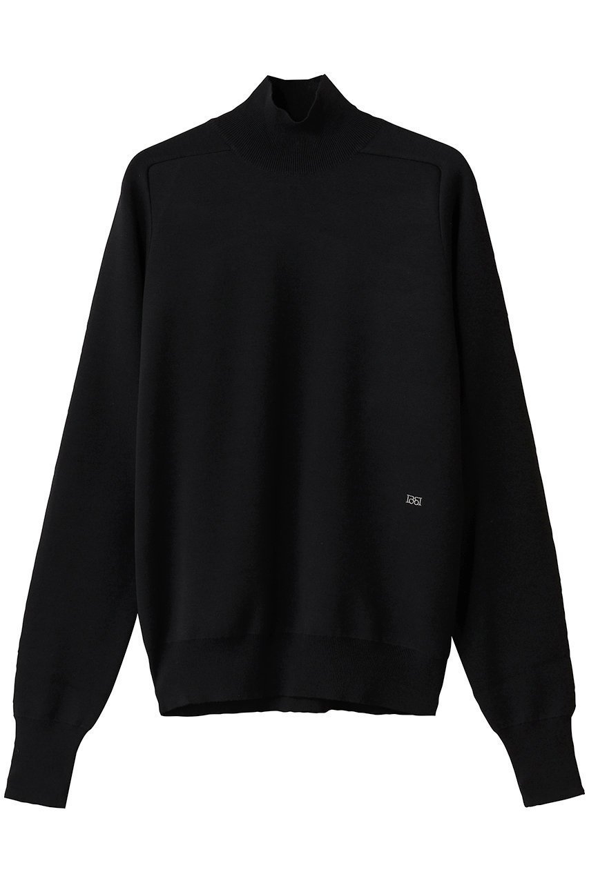 【バウト/BOWTE】のSUPER180 S WORSTED DOUBLE HIGH-NECK KNIT インテリア・キッズ・メンズ・レディースファッション・服の通販 founy(ファニー) 　ファッション　Fashion　レディースファッション　Fashion for Women　トップス・カットソー　Cut & Sew Tops　ニット　Knit Tops & Sweaters　シャツ・ブラウス・オフィスカジュアル　Elegant Blouses & Button-Ups　ロングTシャツ・Tシャツ　Longline T-Shirts & Tees　カットソー・ベーシックTシャツ　Cut-and-Sewn Tops / Stretch Tees & Basics　なめらか　Smooth, Silky Texture　インナー　Innerwear　シンプル　Simple, Minimal　ジャケット　Jacket, Outerwear　スリーブ　Sleeve, Long Sleeve / Short Sleeve　ハイネック　High Neck, Mock Neck　ロング　Long, Long-Length　新作・新入荷　New Arrivals / New In　ブラック|ID: prp329100004676066 ipo3291000000033787939