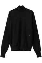【バウト/BOWTE】のSUPER180 S WORSTED DOUBLE HIGH-NECK KNIT ブラック|ID:prp329100004676066