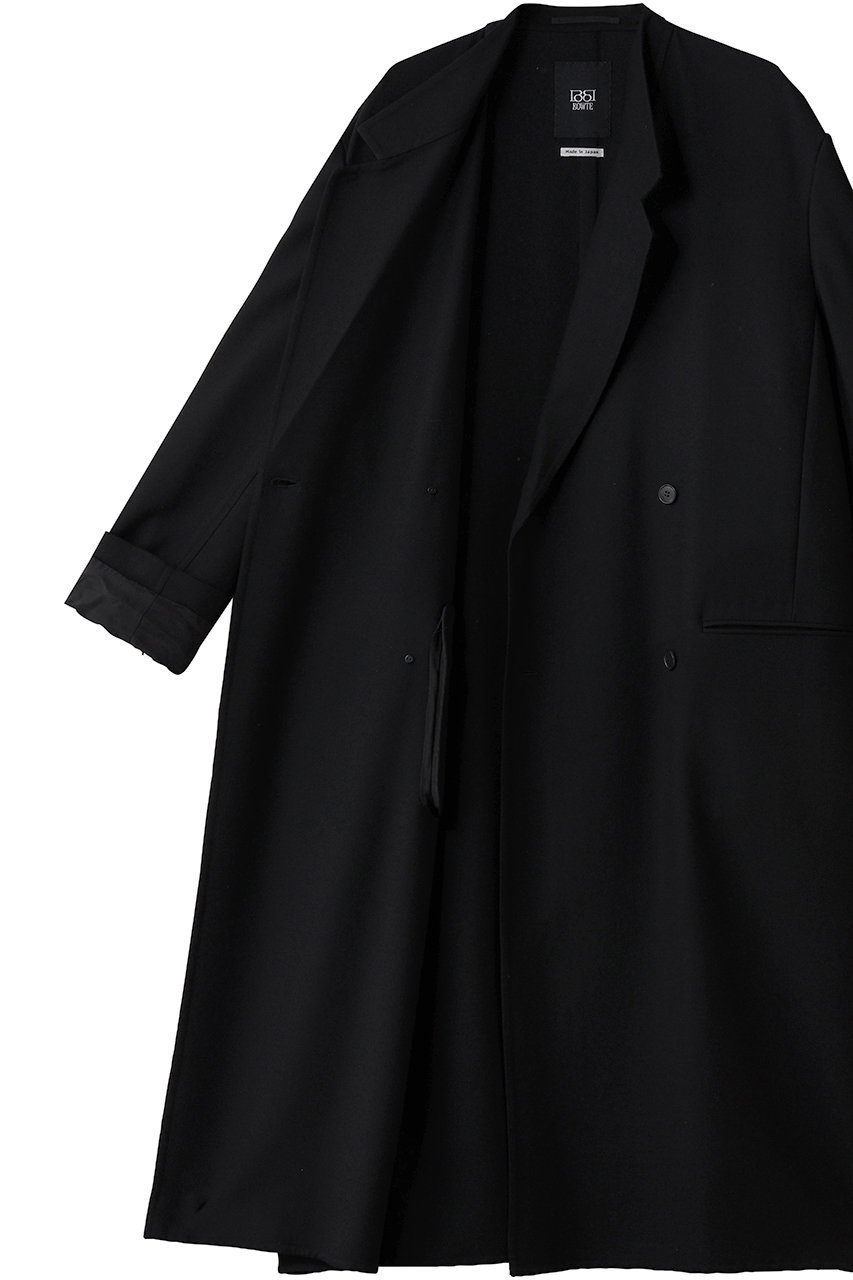【バウト/BOWTE】のSUPER180 S WORSTED RIVER FULL-LENGTH ROBE COAT/フルレングスコート 人気、トレンドファッション・服の通販 founy(ファニー) 　ファッション　Fashion　レディースファッション　Fashion for Women　アウター　Coat / Outerwear Collection　コート・ロングコート・ピーコート　Long Coats, Peacoats & More　なめらか　Smooth, Silky Texture　ビジネス 仕事 通勤　Business / Work / Commuting　ロング　Long, Long-Length　定番　Standard, Basic Item　新作・新入荷　New Arrivals / New In　A/W・秋冬　Autumn/Winter　other-6|ID: prp329100004676067 ipo3291000000033787951