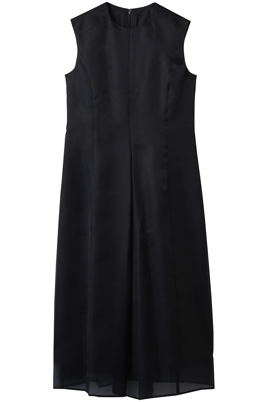 【エステータ/esteta】のライトシルクタフタ シアーコンビ ワンピース インテリア・キッズ・メンズ・レディースファッション・服の通販 founy(ファニー) 　ファッション　Fashion　レディースファッション　Fashion for Women　ワンピース　Dresses　チュニック　Tunic Tops & Dresses　シアー　Sheer, See-Through　ジュエリー　Jewelry, Accessories　チュニック　Tunic, Long Top　パーティ　Party, Party Style　モダン　Modern, Contemporary　リュクス　Luxury, Elegant, High-End, Chic　ロング　Long, Long-Length　新作・新入荷　New Arrivals / New In　ネイビー|ID: prp329100004676070 ipo3291000000033787972