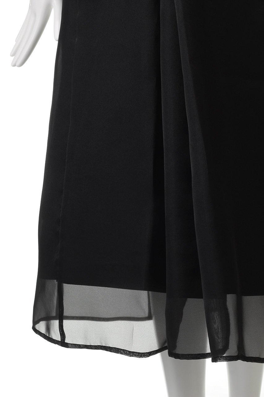 【エステータ/esteta】のライトシルクタフタ シアーコンビ ワンピース 人気、トレンドファッション・服の通販 founy(ファニー) 　ファッション　Fashion　レディースファッション　Fashion for Women　ワンピース　Dresses　チュニック　Tunic Tops & Dresses　シアー　Sheer, See-Through　ジュエリー　Jewelry, Accessories　チュニック　Tunic, Long Top　パーティ　Party, Party Style　モダン　Modern, Contemporary　リュクス　Luxury, Elegant, High-End, Chic　ロング　Long, Long-Length　新作・新入荷　New Arrivals / New In　other-6|ID: prp329100004676070 ipo3291000000033787978