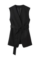 【エステータ/esteta】のライトダブルクロス ジレ 人気、トレンドファッション・服の通販 founy(ファニー) ファッション Fashion レディースファッション Fashion for Women アウター Coat / Outerwear Collection レディースジャケット・軽アウター Jackets シンプル Simple, Minimal ジャケット Jacket, Outerwear ドレープ Drape, Draping Fabric ベスト Vest, Waistcoat マニッシュ Mannish, Boyish エレガント 上品 Elegant 新作・新入荷 New Arrivals / New In |ID:prp329100004676072