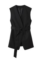 【エステータ/esteta】のライトダブルクロス ジレ 人気、トレンドファッション・服の通販 founy(ファニー) ファッション Fashion レディースファッション Fashion for Women アウター Coat / Outerwear Collection レディースジャケット・軽アウター Jackets シンプル Simple, Minimal ジャケット Jacket, Outerwear ドレープ Drape, Draping Fabric ベスト Vest, Waistcoat マニッシュ Mannish, Boyish エレガント 上品 Elegant 新作・新入荷 New Arrivals / New In thumbnail ブラック|ID: prp329100004676072 ipo3291000000033787987