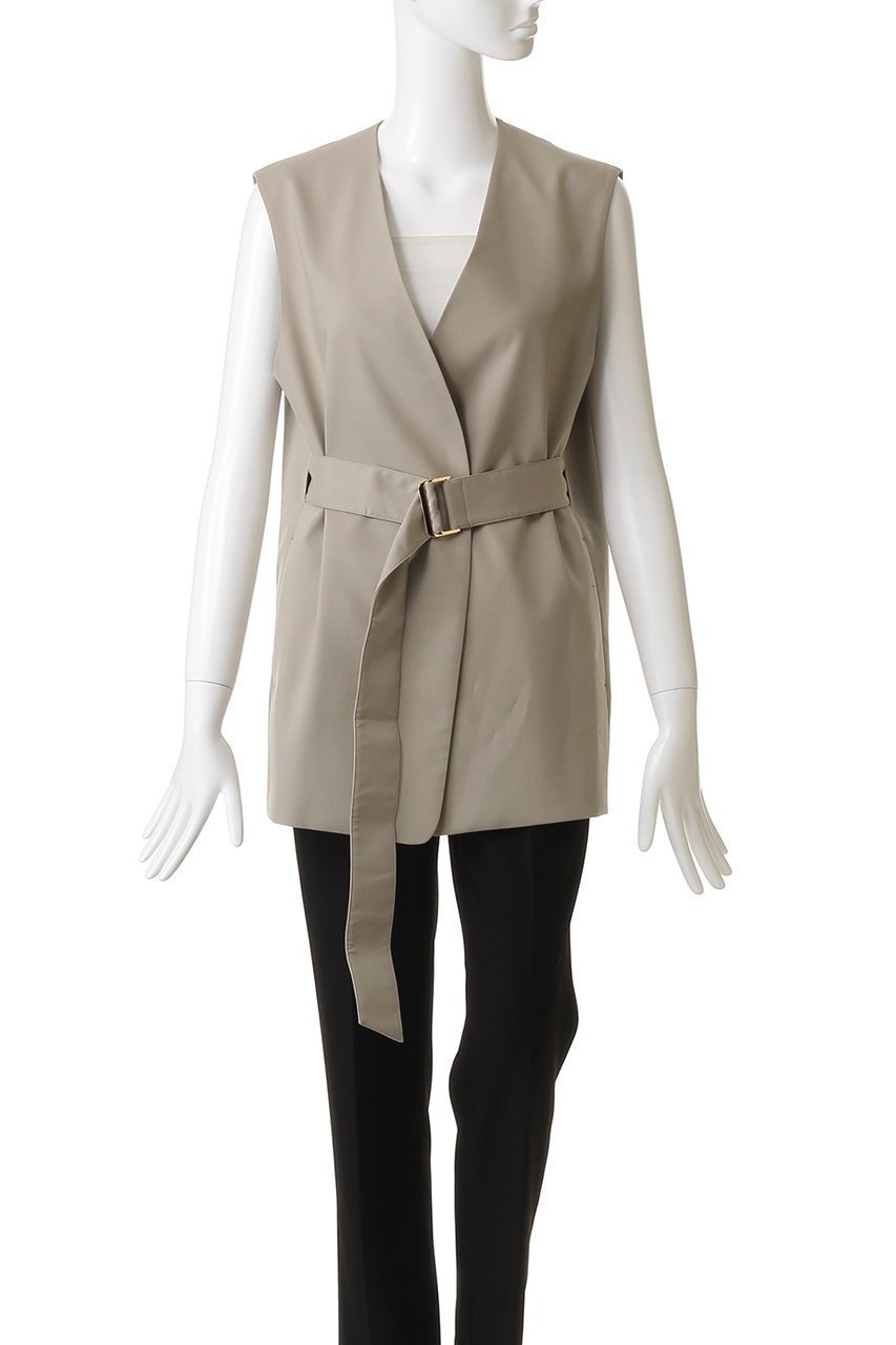【エステータ/esteta】のライトダブルクロス ジレ 人気、トレンドファッション・服の通販 founy(ファニー) 　ファッション　Fashion　レディースファッション　Fashion for Women　アウター　Coat / Outerwear Collection　レディースジャケット・軽アウター　Jackets　シンプル　Simple, Minimal　ジャケット　Jacket, Outerwear　ドレープ　Drape, Draping Fabric　ベスト　Vest, Waistcoat　マニッシュ　Mannish, Boyish　エレガント 上品　Elegant　新作・新入荷　New Arrivals / New In　other-2|ID: prp329100004676072 ipo3291000000033787989