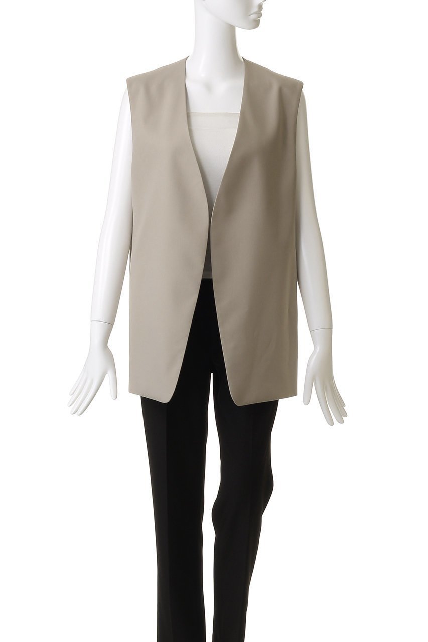 【エステータ/esteta】のライトダブルクロス ジレ 人気、トレンドファッション・服の通販 founy(ファニー) 　ファッション　Fashion　レディースファッション　Fashion for Women　アウター　Coat / Outerwear Collection　レディースジャケット・軽アウター　Jackets　シンプル　Simple, Minimal　ジャケット　Jacket, Outerwear　ドレープ　Drape, Draping Fabric　ベスト　Vest, Waistcoat　マニッシュ　Mannish, Boyish　エレガント 上品　Elegant　新作・新入荷　New Arrivals / New In　other-8|ID: prp329100004676072 ipo3291000000033787995