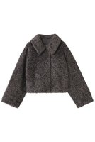 【リナージオ/LIGNAGGIO】の巻き毛フェイクショートジャケット 人気、トレンドファッション・服の通販 founy(ファニー) ファッション Fashion レディースファッション Fashion for Women アウター Coat / Outerwear Collection レディースジャケット・軽アウター Jackets コンパクト Compact, Small Size ジャケット Jacket, Outerwear バランス Balance, Style Balance ファブリック Fabric, Textile 新作・新入荷 New Arrivals / New In |ID:prp329100004676073