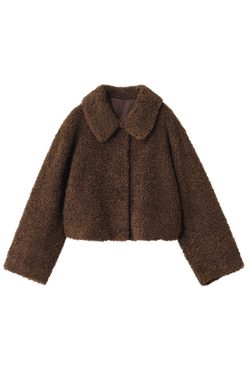 【リナージオ/LIGNAGGIO】の巻き毛フェイクショートジャケット 人気、トレンドファッション・服の通販 founy(ファニー) 　ファッション　Fashion　レディースファッション　Fashion for Women　アウター　Coat / Outerwear Collection　レディースジャケット・軽アウター　Jackets　コンパクト　Compact, Small Size　ジャケット　Jacket, Outerwear　バランス　Balance, Style Balance　ファブリック　Fabric, Textile　再入荷　Restock / Back in Stock　 other-1|ID: prp329100004676073 ipo3291000000033821408