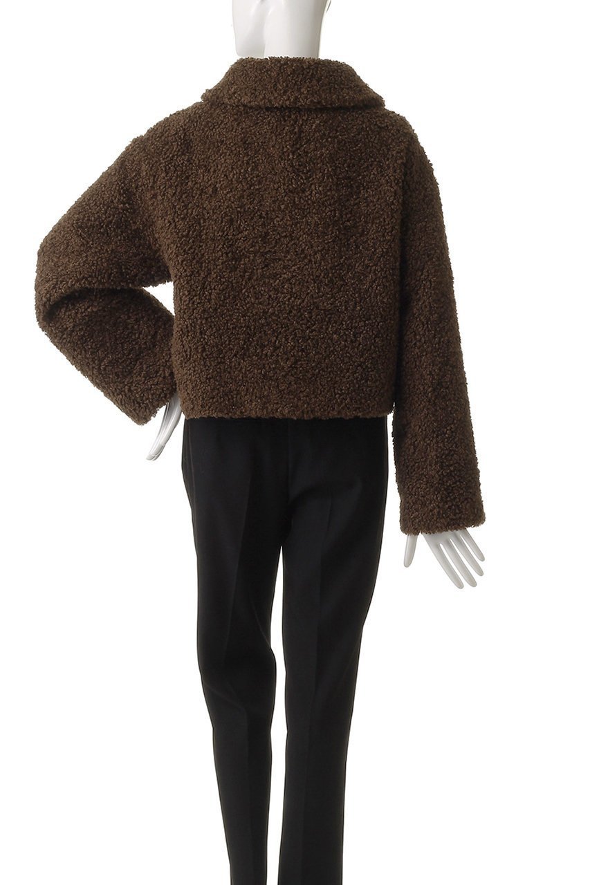 【リナージオ/LIGNAGGIO】の巻き毛フェイクショートジャケット 人気、トレンドファッション・服の通販 founy(ファニー) 　ファッション　Fashion　レディースファッション　Fashion for Women　アウター　Coat / Outerwear Collection　レディースジャケット・軽アウター　Jackets　コンパクト　Compact, Small Size　ジャケット　Jacket, Outerwear　バランス　Balance, Style Balance　ファブリック　Fabric, Textile　再入荷　Restock / Back in Stock　other-4|ID: prp329100004676073 ipo3291000000035298640