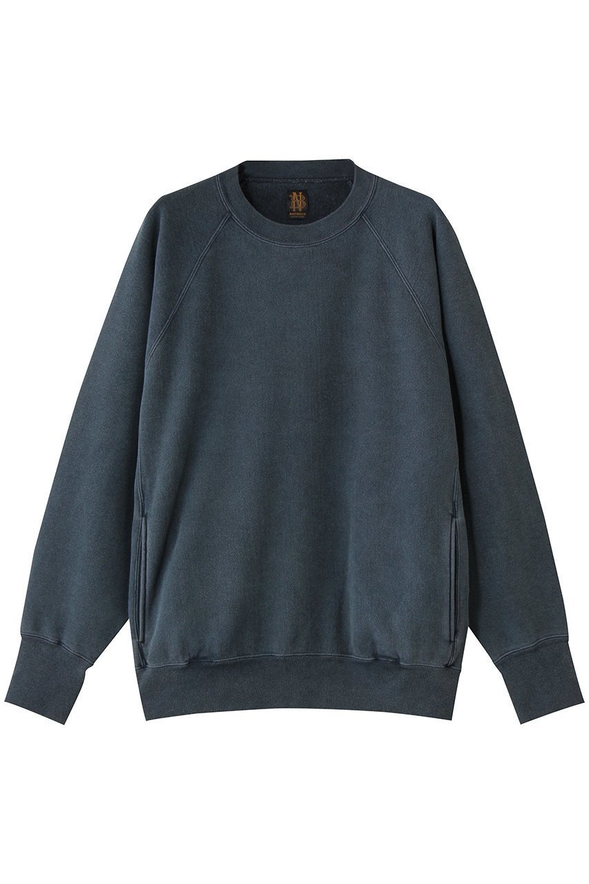 【バトナー/BATONER / MEN】の【MEN】フェイド カラー ジャンベルカ 裏毛 クルー ネック インテリア・キッズ・メンズ・レディースファッション・服の通販 founy(ファニー) 　ファッション　Fashion　メンズファッション　Fashion for Men　トップス・カットソー　Cut & Sew Tops　パーカー・フーディー / カジュアルコーデ　Hoodies & Parkas　メンズシャツ　Shirts　新作・新入荷　New Arrivals / New In　フェイドネイビー|ID: prp329100004676074 ipo3291000000033788005