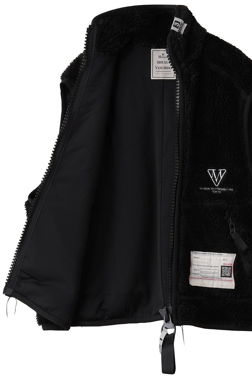 【メゾン ミハラヤスヒロ/Maison MIHARA YASUHIRO / MEN】の【MEN】AMATEUR SEWN ワイド バック ボア ベスト 人気、トレンドファッション・服の通販 founy(ファニー) 　ファッション　Fashion　メンズファッション　Fashion for Men　ジップ　Zip, Zipper　ジャケット　Jacket, Outerwear　スウェット / スエット　Sweatshirt, Sweatwear　ベスト　Vest, Waistcoat　ワイド　Wide, Wide Fit　新作・新入荷　New Arrivals / New In　other-7|ID: prp329100004676076 ipo3291000000033788026