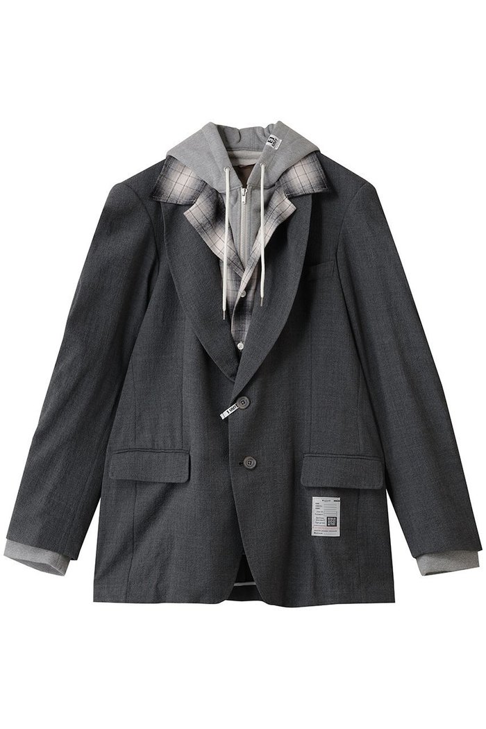 【メゾン ミハラヤスヒロ/Maison MIHARA YASUHIRO / MEN】の【MEN】TRIPLE レイヤード ブレザー インテリア・キッズ・メンズ・レディースファッション・服の通販 founy(ファニー) https://founy.com/ ファッション Fashion メンズファッション Fashion for Men ジャケット Jacket, Outerwear バランス Balance, Style Balance |ID: prp329100004676077 ipo3291000000036065660