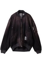 【メゾン ミハラヤスヒロ/Maison MIHARA YASUHIRO / MEN】の【MEN】AGED フライト ジャケット ブラック|ID:prp329100004676079