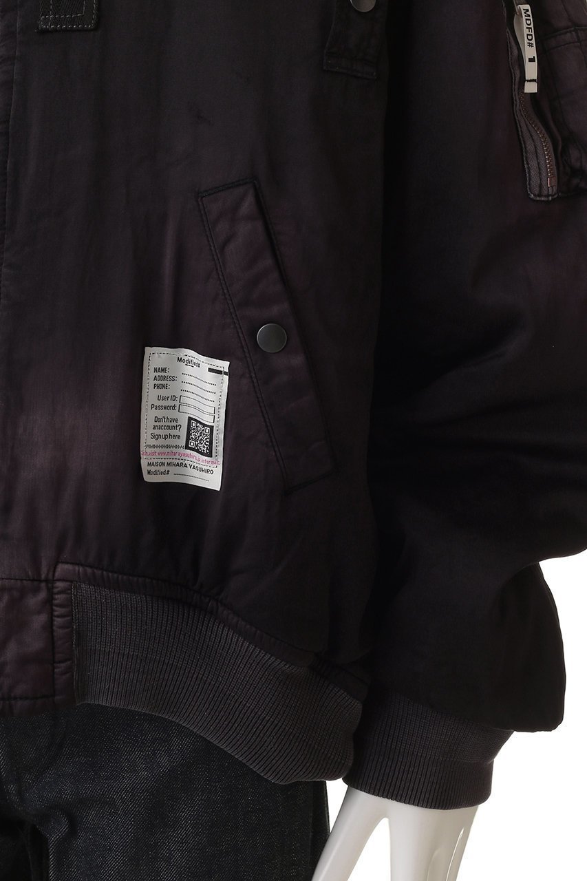 【メゾン ミハラヤスヒロ/Maison MIHARA YASUHIRO / MEN】の【MEN】AGED フライト ジャケット 人気、トレンドファッション・服の通販 founy(ファニー) 　ファッション　Fashion　メンズファッション　Fashion for Men　ジャケット　Jacket, Outerwear　スラックス　Slacks, Dress Pants　デニム　Denim, Jeans Material　バランス　Balance, Style Balance　ブルゾン　Blouson, Bomber Jacket　ボトム　Bottoms, Lower Wear　ヴィンテージ　Vintage Style　新作・新入荷　New Arrivals / New In　other-6|ID: prp329100004676079 ipo3291000000033788053