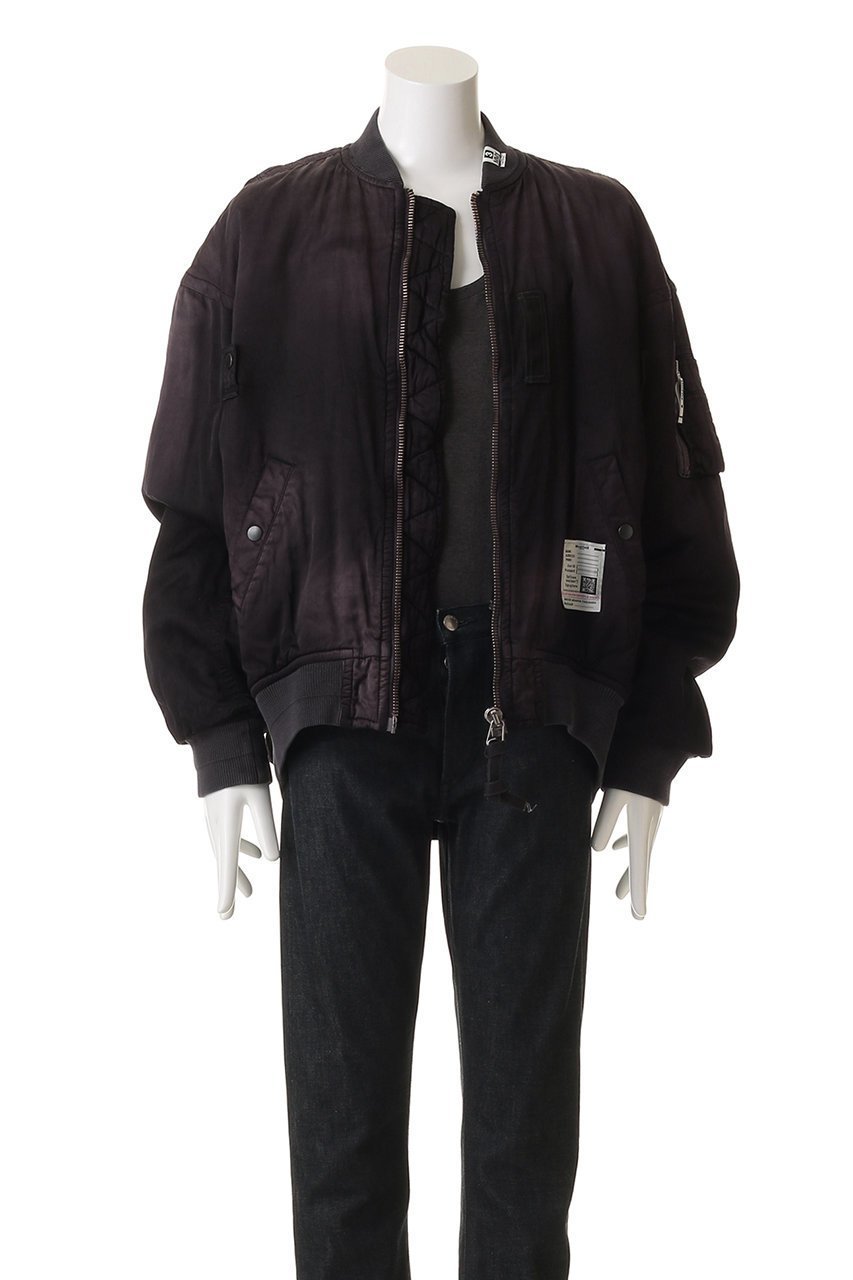 【メゾン ミハラヤスヒロ/Maison MIHARA YASUHIRO / MEN】の【MEN】AGED フライト ジャケット 人気、トレンドファッション・服の通販 founy(ファニー) 　ファッション　Fashion　メンズファッション　Fashion for Men　ジャケット　Jacket, Outerwear　スラックス　Slacks, Dress Pants　デニム　Denim, Jeans Material　バランス　Balance, Style Balance　ブルゾン　Blouson, Bomber Jacket　ボトム　Bottoms, Lower Wear　ヴィンテージ　Vintage Style　新作・新入荷　New Arrivals / New In　other-8|ID: prp329100004676079 ipo3291000000033788055