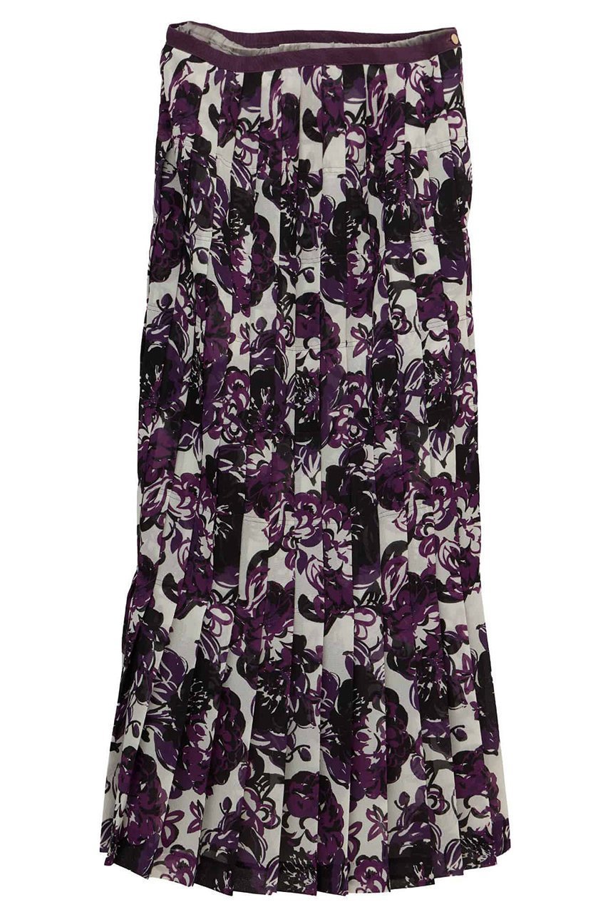 【マルティニーク/martinique】の【l heritage martinique】ガーデンフラワープリントスカート(セットアップ可) インテリア・キッズ・メンズ・レディースファッション・服の通販 founy(ファニー) 　ファッション　Fashion　レディースファッション　Fashion for Women　セットアップ　Matching Sets　スカート・ミニ/ミディ/マキシ　Skirts / Mini, Midi & Maxi Skirts　スカート　Skirts　ロングスカート　Long Skirts / Maxi & Midi Skirts　エレガント 上品　Elegant　ガーデン　Garden, Gardening　シンプル　Simple, Minimal　ジョーゼット　Georgette, Semi-Sheer Fabric　セットアップ　Set-Up, Coordinated Outfit　フォルム　Silhouette, Form　プリント　Print, Printed Pattern　プリーツ　Pleats, Pleated　マーメイド　Mermaid, Fishtail Silhouette　ロング　Long, Long-Length　おすすめ　Recommended / Our Picks　アイボリー|ID: prp329100004680117 ipo3291000000036134427