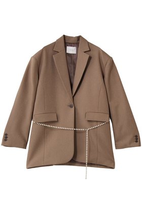 【マノフ/MANOF】 PEARL BELT JACKET ジャケット人気、トレンドファッション・服の通販 founy(ファニー) ファッション Fashion レディースファッション Fashion for Women アウター Coat / Outerwear Collection レディースジャケット・軽アウター Jackets ジャケット Jacket, Outerwear パール Pearl, Pearl Accent 新作・新入荷 New Arrivals / New In |ID:prp329100004680121