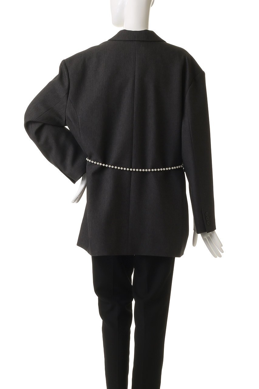 【マノフ/MANOF】のPEARL BELT JACKET ジャケット 人気、トレンドファッション・服の通販 founy(ファニー) 　ファッション　Fashion　レディースファッション　Fashion for Women　アウター　Coat / Outerwear Collection　レディースジャケット・軽アウター　Jackets　ジャケット　Jacket, Outerwear　パール　Pearl, Pearl Accent　other-4|ID: prp329100004680121 ipo3291000000035759703