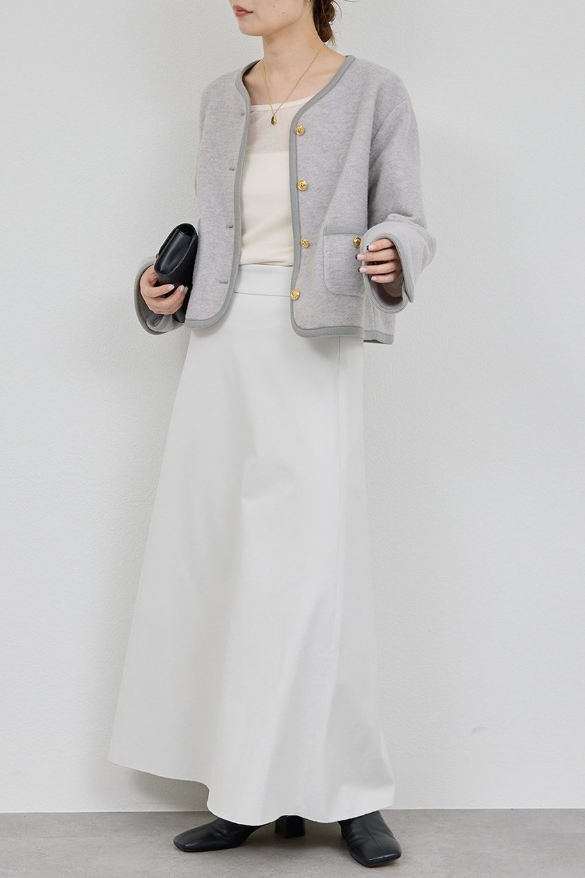 【ガリャルダガランテ/GALLARDAGALANTE】のスライパーニットジャケット 人気、トレンドファッション・服の通販 founy(ファニー) 　ファッション　Fashion　レディースファッション　Fashion for Women　アウター　Coat / Outerwear Collection　レディースジャケット・軽アウター　Jackets　ショート　Short, Short Length　ジャケット　Jacket, Outerwear　ツイード　Twill, Twill Weave　デニム　Denim, Jeans Material　トレンド　Trend, Trending Now　バランス　Balance, Style Balance　新作・新入荷　New Arrivals / New In　軽量　Lightweight, Ultra Light　other-2|ID: prp329100004680125 ipo3291000000033805993