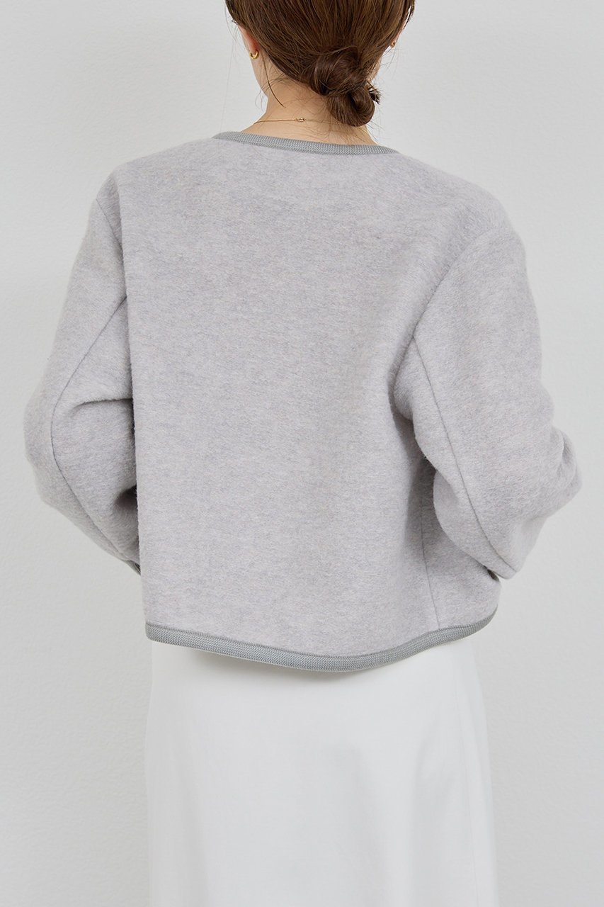 【ガリャルダガランテ/GALLARDAGALANTE】のスライパーニットジャケット 人気、トレンドファッション・服の通販 founy(ファニー) 　ファッション　Fashion　レディースファッション　Fashion for Women　アウター　Coat / Outerwear Collection　レディースジャケット・軽アウター　Jackets　ショート　Short, Short Length　ジャケット　Jacket, Outerwear　ツイード　Twill, Twill Weave　デニム　Denim, Jeans Material　トレンド　Trend, Trending Now　バランス　Balance, Style Balance　新作・新入荷　New Arrivals / New In　軽量　Lightweight, Ultra Light　other-8|ID: prp329100004680125 ipo3291000000033805999
