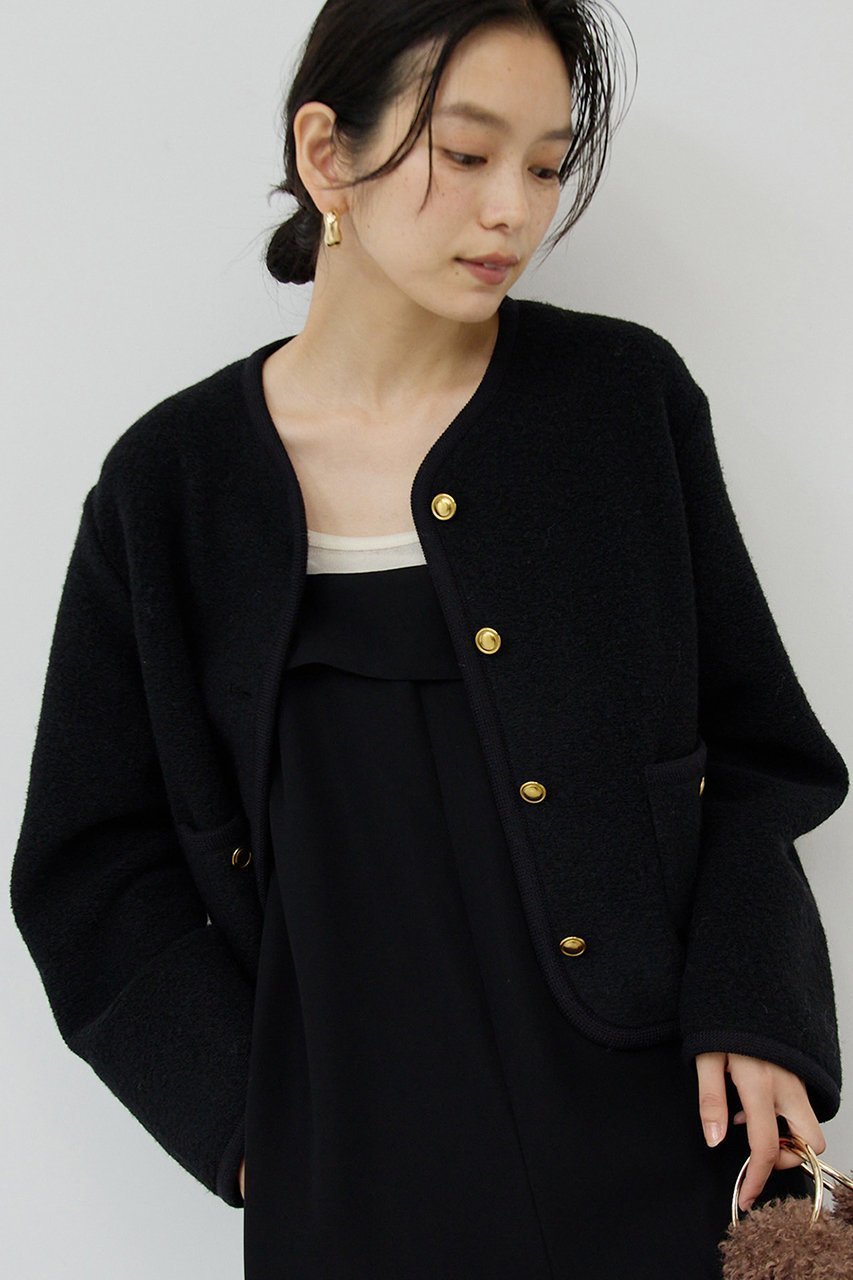 【ガリャルダガランテ/GALLARDAGALANTE】のスライパーニットジャケット 人気、トレンドファッション・服の通販 founy(ファニー) ファッション Fashion レディースファッション Fashion for Women アウター Coat / Outerwear Collection レディースジャケット・軽アウター Jackets ショート Short, Short Length ジャケット Jacket, Outerwear ツイード Twill, Twill Weave デニム Denim, Jeans Material トレンド Trend, Trending Now バランス Balance, Style Balance 軽量 Lightweight, Ultra Light other-6|ID: prp329100004680125 ipo3291000000034695659