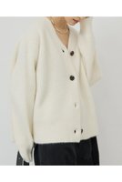 【ガリャルダガランテ/GALLARDAGALANTE】のファーVネックカーディガン 人気、トレンドファッション・服の通販 founy(ファニー) ファッション Fashion レディースファッション Fashion for Women トップス・カットソー Cut & Sew Tops ニット Knit Tops & Sweaters カーディガン・羽織り Layered Style Cardigans Vネックトップス V-Neck Tops / V-Cut Neckline Shirts おすすめ Recommended / Our Picks カーディガン Cardigan, Knitwear フォックス Fox, Fox Fur エレガント 上品 Elegant 新作・新入荷 New Arrivals / New In |ID:prp329100004680127
