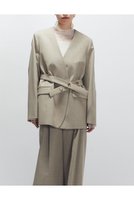 【プルミエ アロンディスモン/1er Arrondissement】のクリアーウールノーカラージャケット 人気、トレンドファッション・服の通販 founy(ファニー) ファッション Fashion レディースファッション Fashion for Women アウター Coat / Outerwear Collection レディースジャケット・軽アウター Jackets ノーカラージャケット / シンプル上品コーデ Collarless Jackets ジャケット Jacket, Outerwear マニッシュ Mannish, Boyish 新作・新入荷 New Arrivals / New In |ID:prp329100004680132