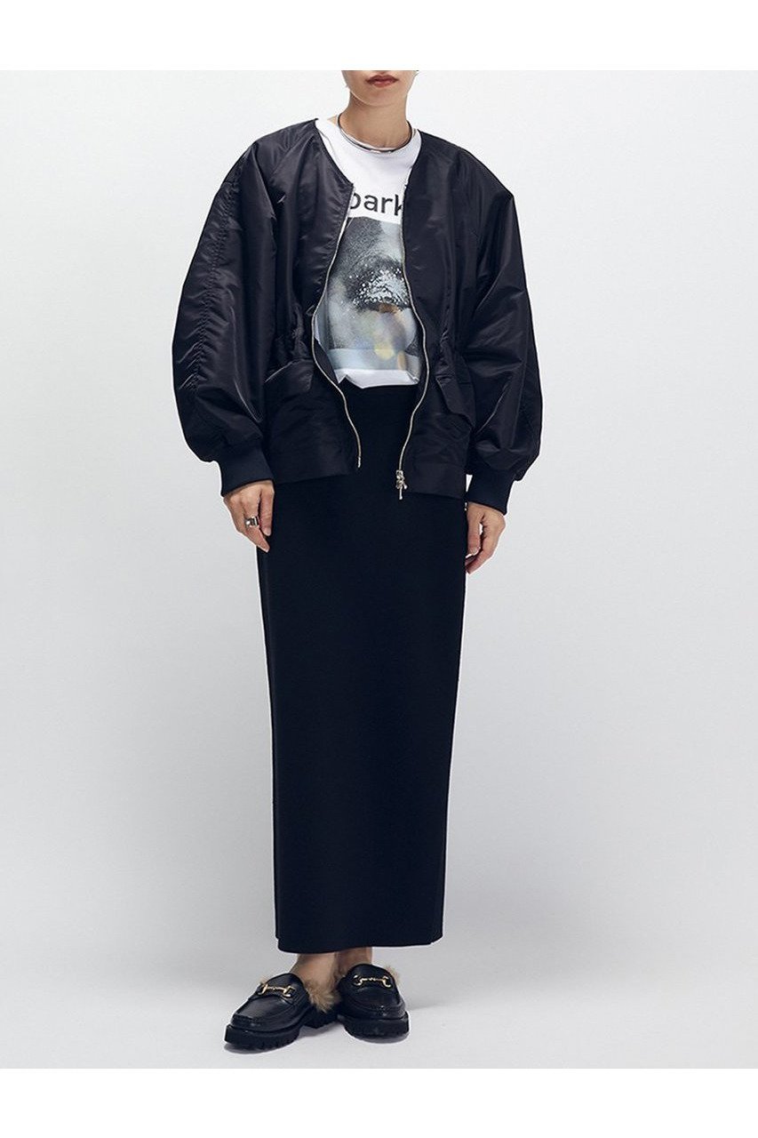 【プルミエ アロンディスモン/1er Arrondissement】のナイロンサテンブルゾン 人気、トレンドファッション・服の通販 founy(ファニー) 　ファッション　Fashion　レディースファッション　Fashion for Women　アウター　Coat / Outerwear Collection　レディースジャケット・軽アウター　Jackets　ブルゾンジャケット・スポーティアウター　Blouson Jackets　サテン　Satin, Glossy Fabric　ジャケット　Jacket, Outerwear　スピンドル　Spindle, Drawcord　フェミニン　Feminine, Girly　フォルム　Silhouette, Form　ブルゾン　Blouson, Bomber Jacket　ミリタリー　Military, Army Style　新作・新入荷　New Arrivals / New In　other-2|ID: prp329100004680135 ipo3291000000033806066